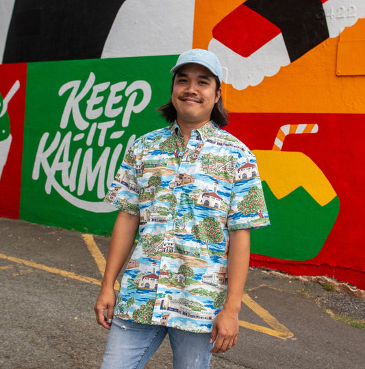 Kahala x Keep it Kaimukī Aloha Shirt